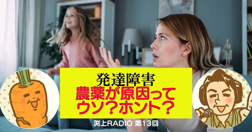 発達障害　農薬
